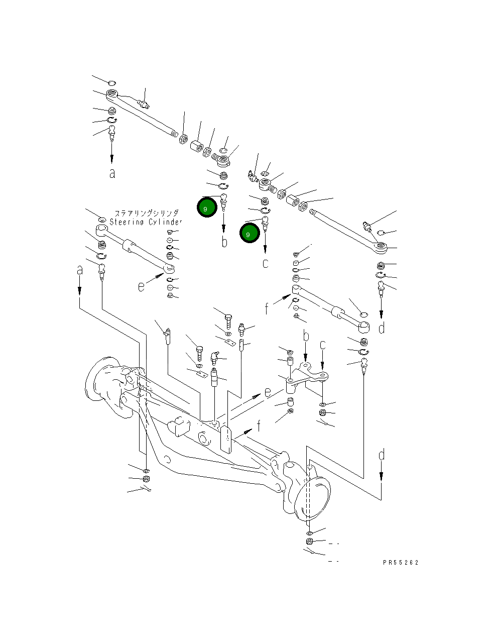 Шарик шарнира 234-27-31430 Komatsu