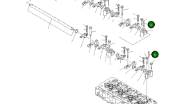 Шпилька YM26226-080352 Komatsu