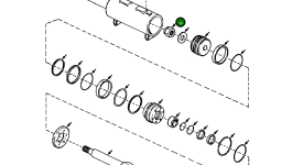 Стопорная гайка - 1-1/2NF 25 127 R1 Komatsu