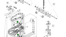 Шланг в сборе DN 40x835 lg 517 011 98 Komatsu