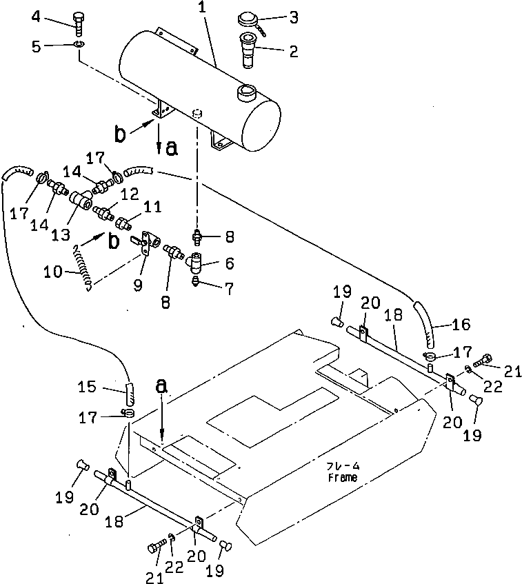 Труба 2693-8-32100 Komatsu