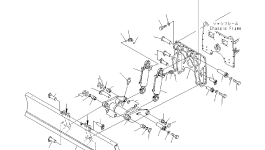 Отвал в сборе 20G-910-3205 Komatsu