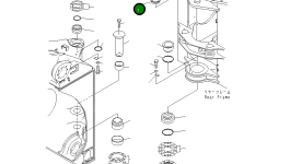 Втулка 42C-46-13120 Komatsu