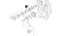 Шпонка 6150-21-4660 Komatsu