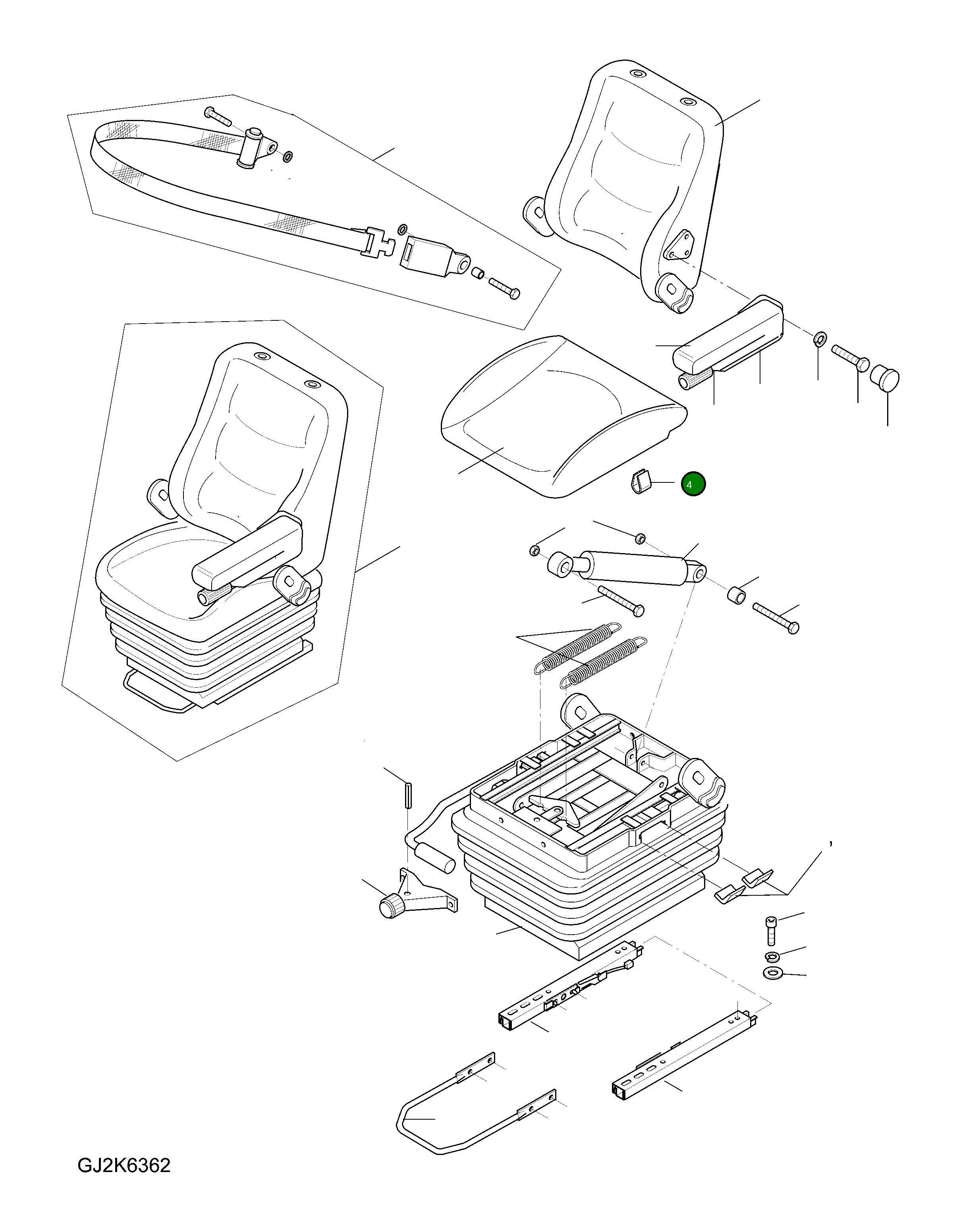 Хомут 42Y-57-H0P03 Komatsu