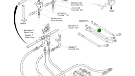 Шланг, 830L 2184-1196D70 Komatsu