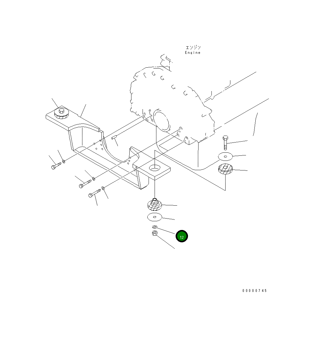 Шайба 424-01-21130 Komatsu