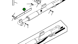 Штанга уровня 312670609 Komatsu