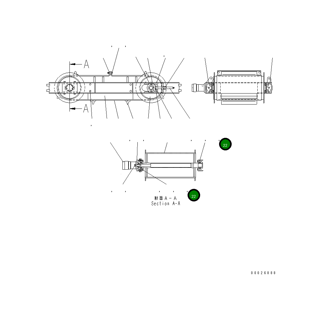 Шайба MFD0000331 Komatsu
