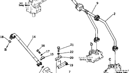 Трубка 208-62-13320 Komatsu