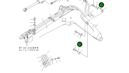 Хомут 22N-62-12381 Komatsu