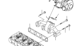 Шпилька YM123907-13800 Komatsu