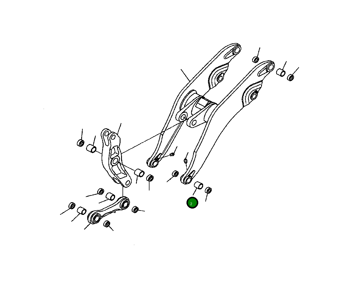 Втулка 427-N42-1132 Komatsu