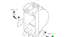 Гайка M20X1.5 S4013133 Komatsu
