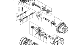 Игольчатый подшипник FZD-8322-1-20 Komatsu