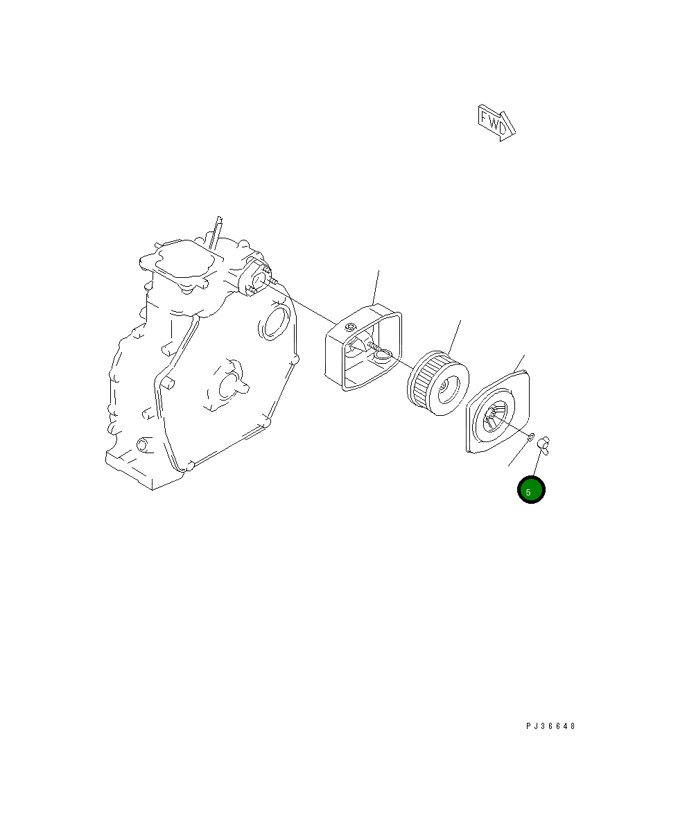 Гайка YM114250-12550 Komatsu