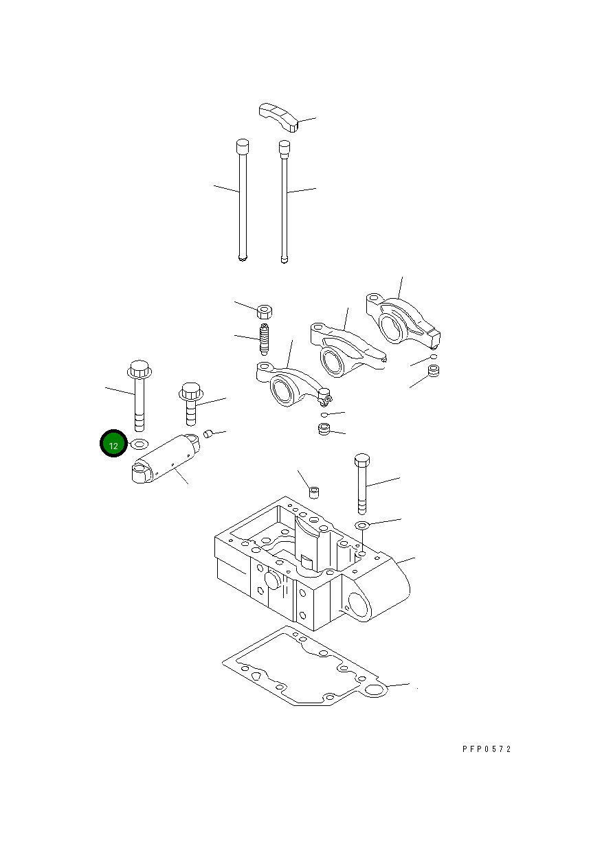Шайба CU3079778 Komatsu