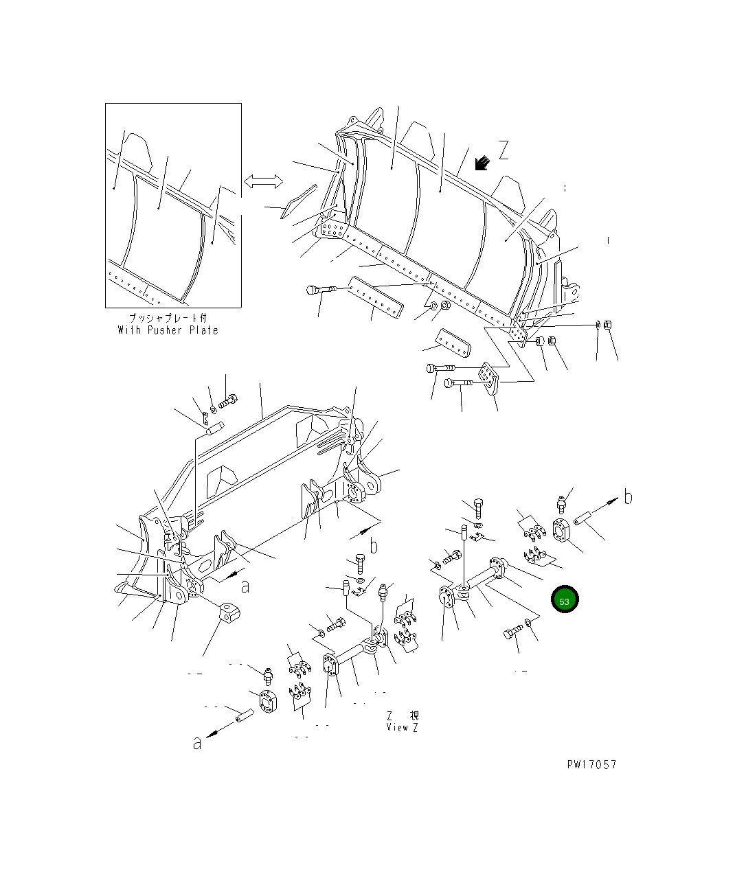 Шаровой штифт (приварной) 198-71-31270 Komatsu