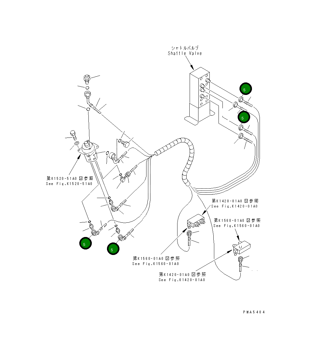 Шланг 203-62-62322 Komatsu