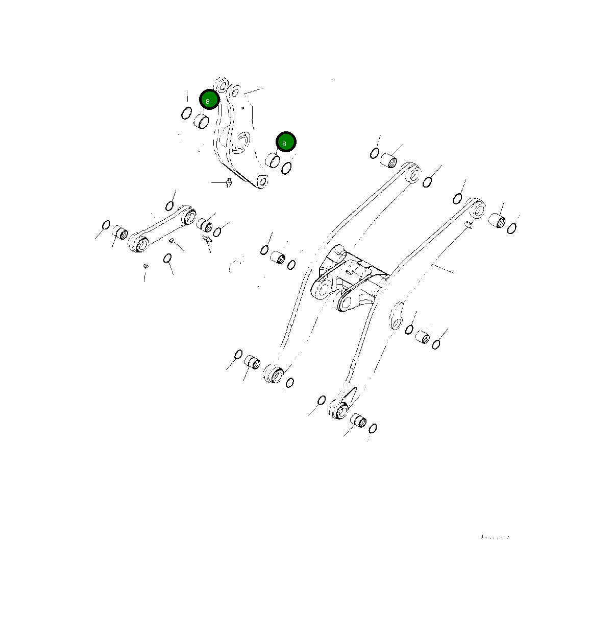 Втулка 425-70-31820 Komatsu