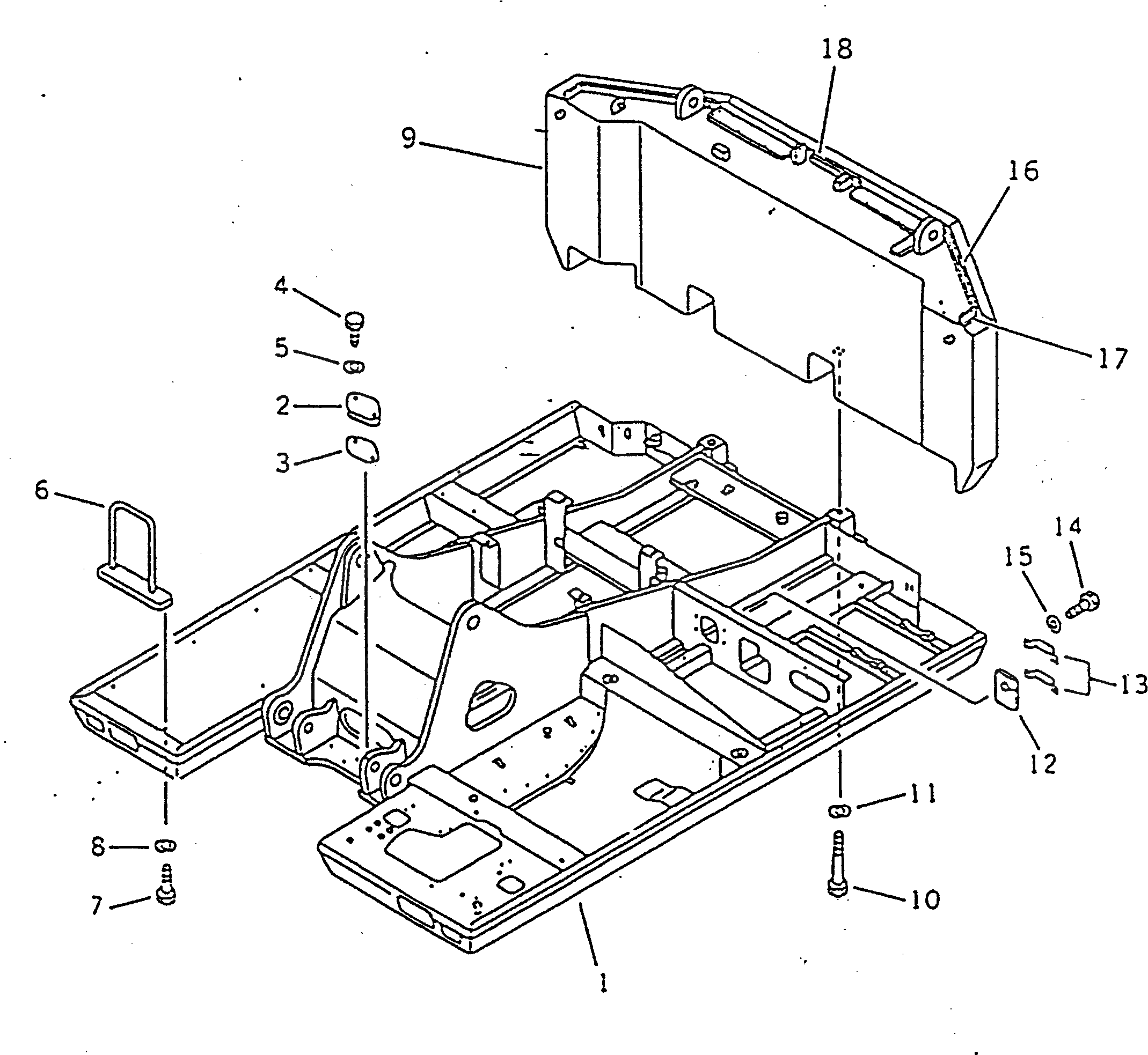 Стойка 20D-46-41192 Komatsu