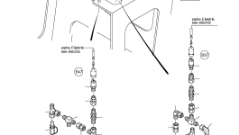 Шланг в сборе DN 10x600 514 993 98 Komatsu