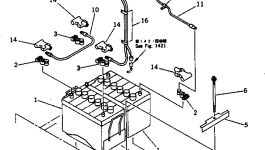 Провод 21W-06-11450 Komatsu
