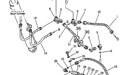 Шланг 21X-62-11380 Komatsu