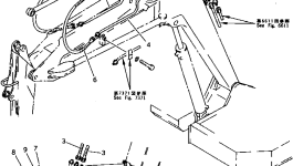 Шланг 07086-20308 Komatsu