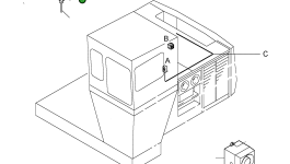 Элемент аккумулятора 770 183 73 Komatsu