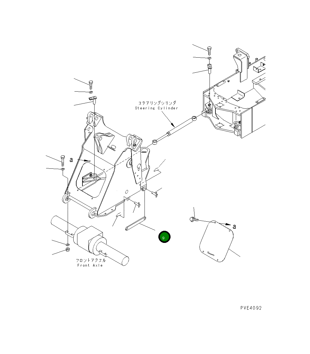Штанга 415-46-21220 Komatsu