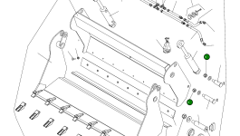 Гайка 424-70-H0P07 Komatsu