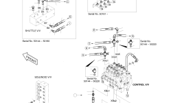 Шланг 90-45 PF3/8-2200L DS2058192 Komatsu