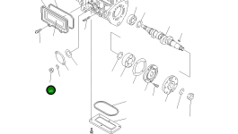 Гайка YM26716-060002 Komatsu