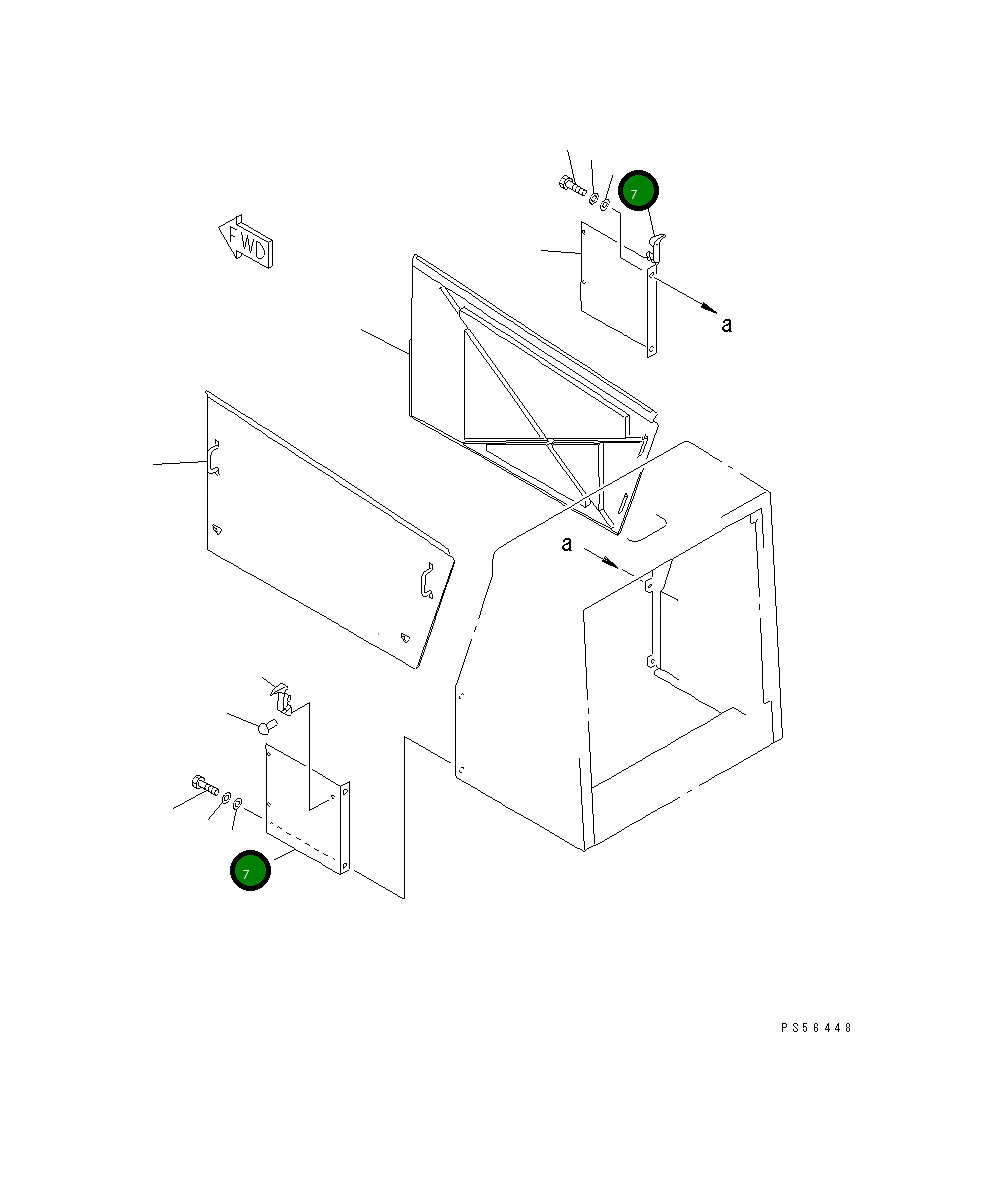 Шайба 234-54-13525 Komatsu