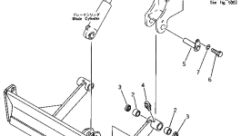 Отвал в сборе 20L-71-10001 Komatsu
