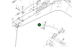 Хомут 201-973-6730 Komatsu