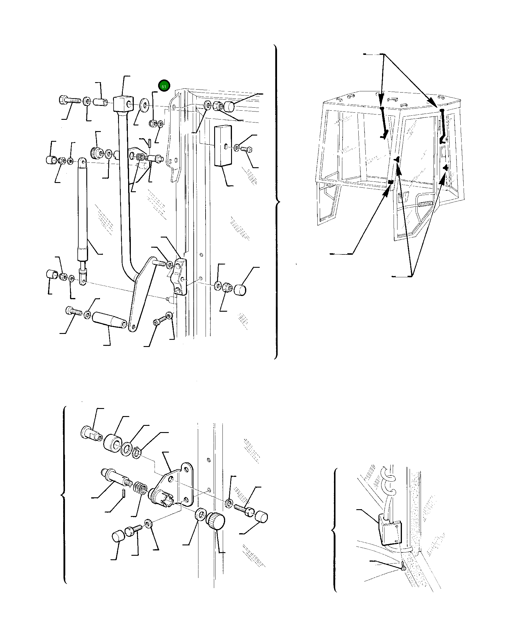 Гайка 801713412 Komatsu