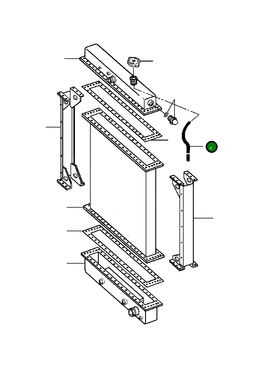 Шланг - 5 FT 86 412 Komatsu