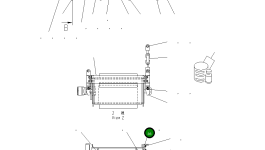 Подшипниковый узел MFG0000331 Komatsu