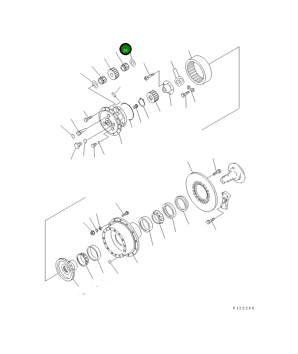 Шайба 20G-22-12260 Komatsu