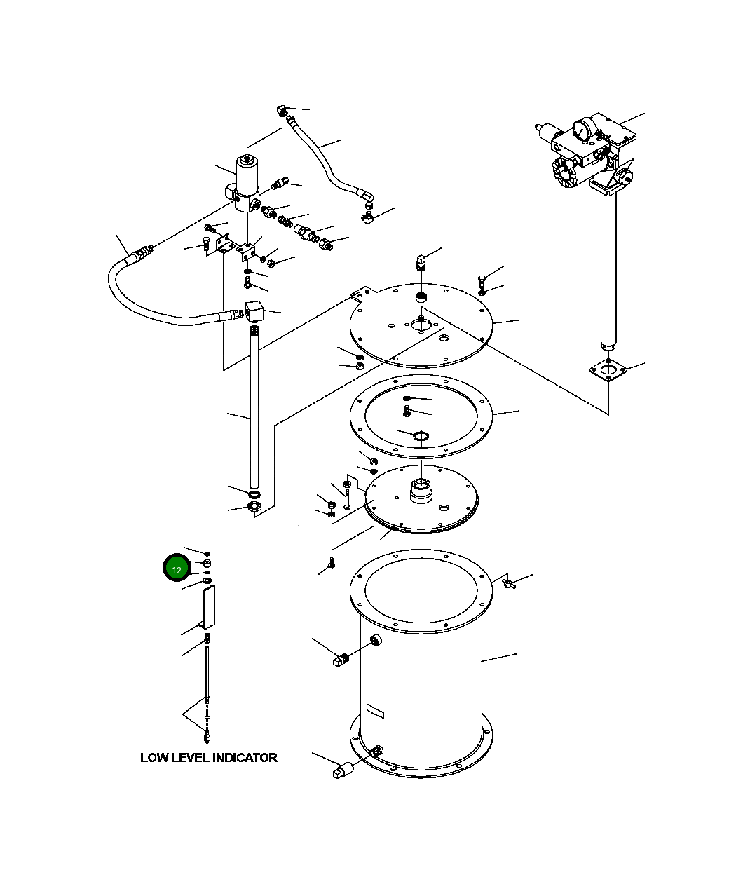 Гайка BF 5 417 Komatsu