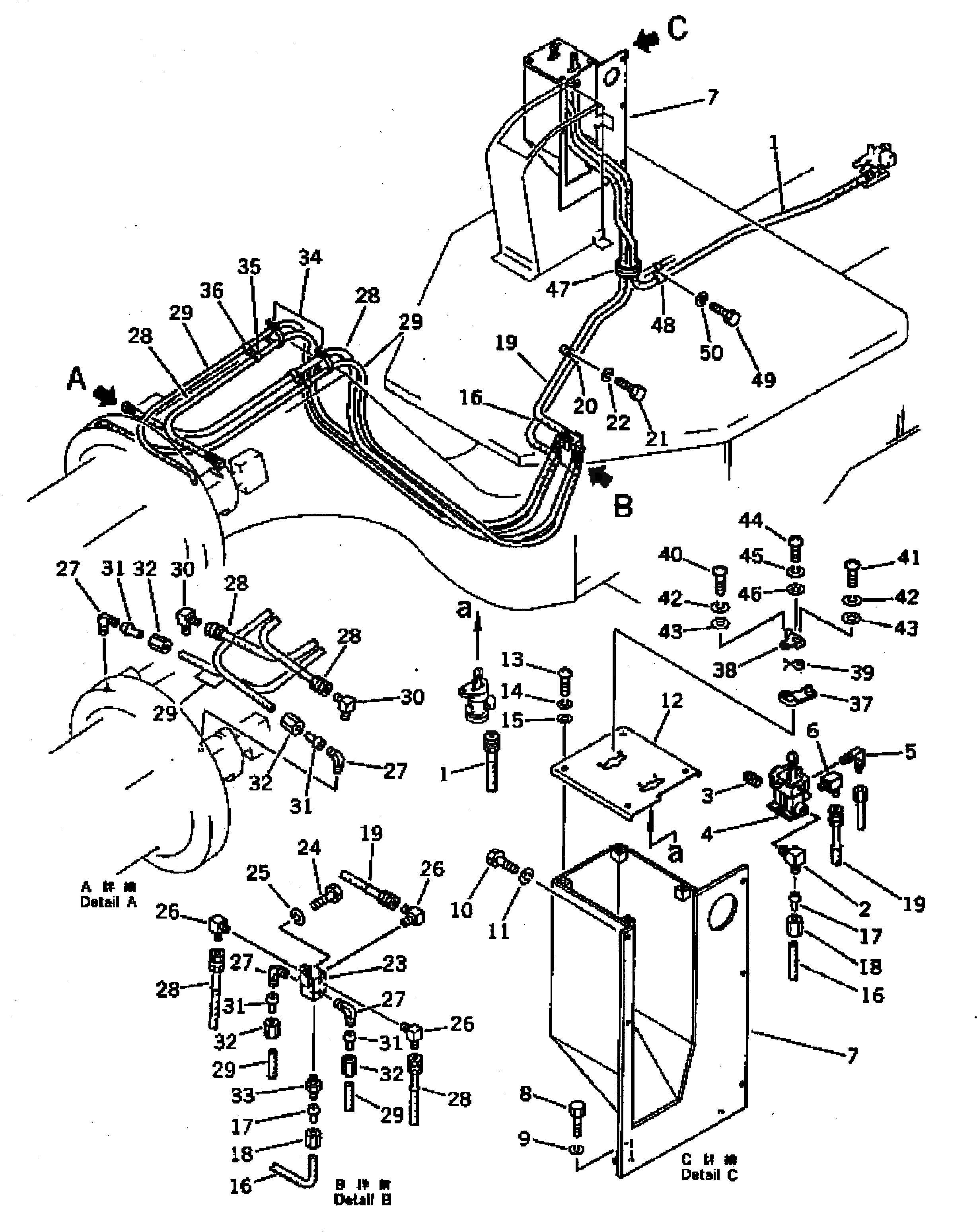 Клипса 234-975-5790 Komatsu