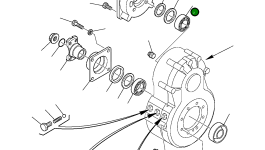 Штуцер прокачки 22E-22-11120 Komatsu