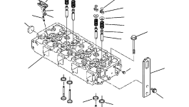 Гайка YM26366060002 Komatsu