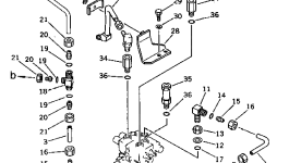 Трубка 11T-61-17450 Komatsu