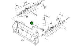 Шарик (приварной) 198-71-31271 Komatsu