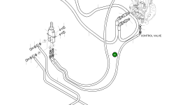 Шланг (90-45)PF1/4-2050L 2184-1062D63 Komatsu