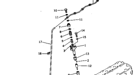Распылитель 6137-11-3220 Komatsu