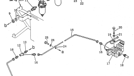 Шарнир 22W-44-12620 Komatsu